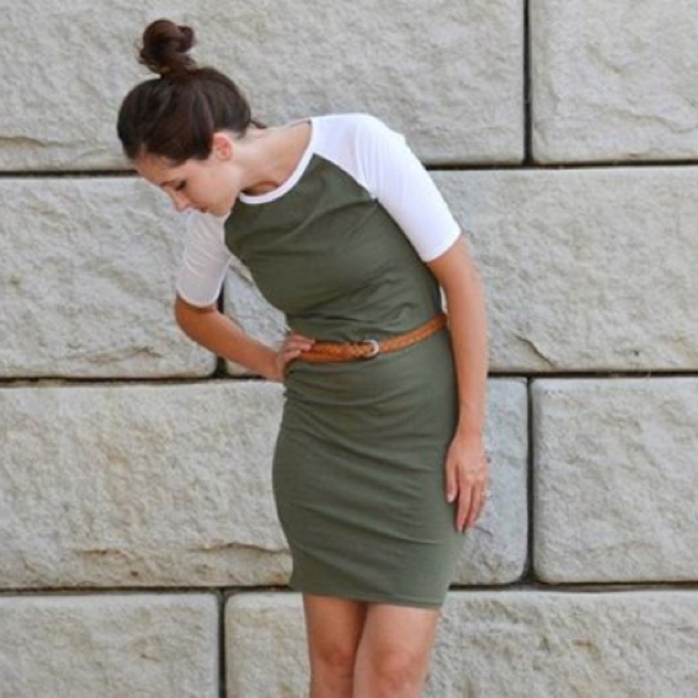 NWT! Lularoe Olive Green Julia